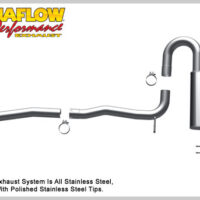 Magnaflow Catback Exhaust Ralliart 09-12
